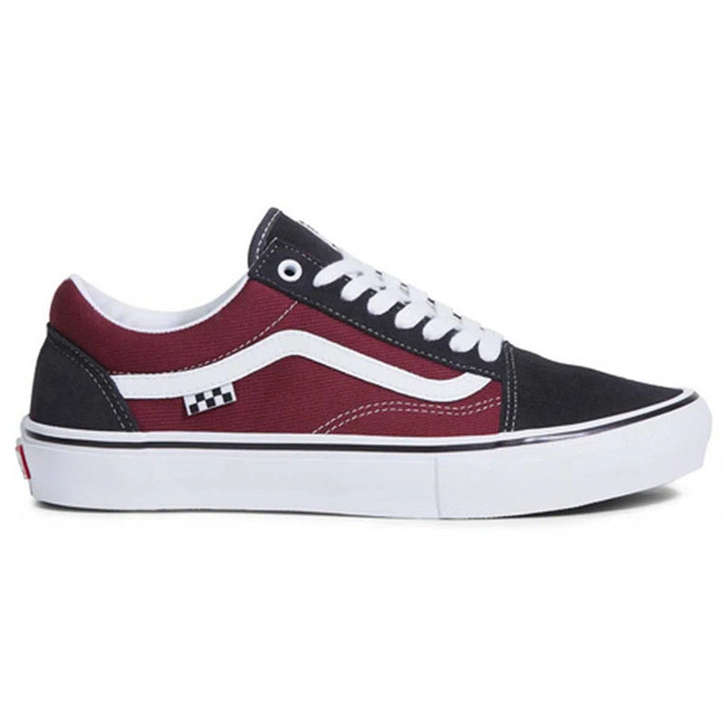 Vans 'Skate Old Skool' Shoes - Asphalt/Pomegranate-1