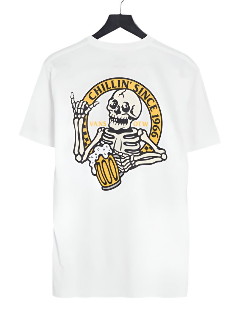Vans 'Chillin Since 66' Tee - White-2