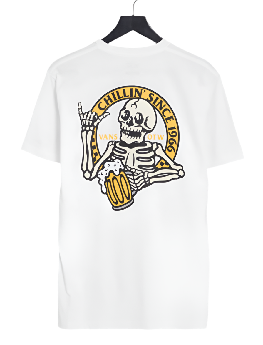 Vans 'Chillin Since 66' Tee - White-2
