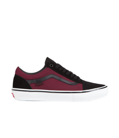 Vans 'Skate Old Skool' Shoes - Port/Black-1