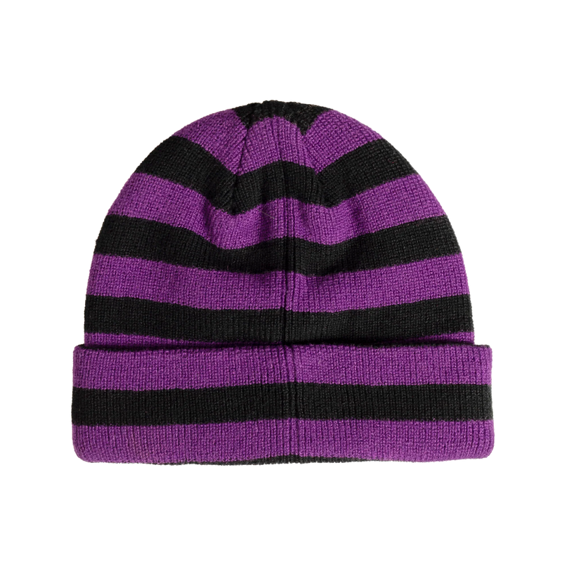 Fallen x Bam Margera 'Striped' Beanie - Purple/Black-2