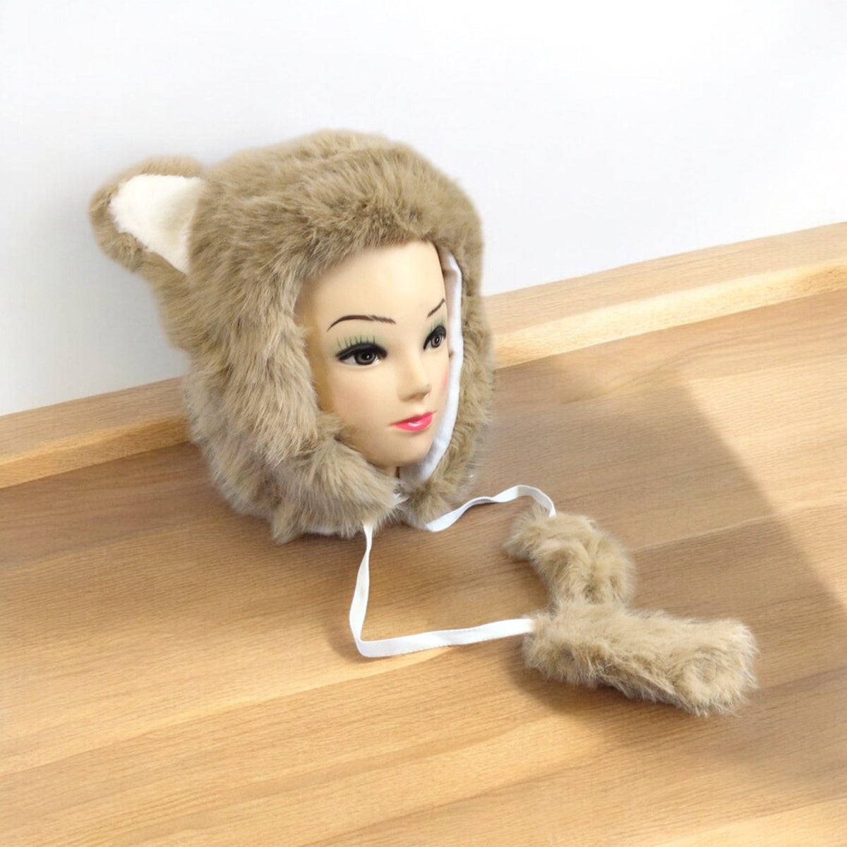 Soft Plush Hat (Cat)-6