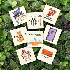Friends Cartoon Graphic Coaster-1
