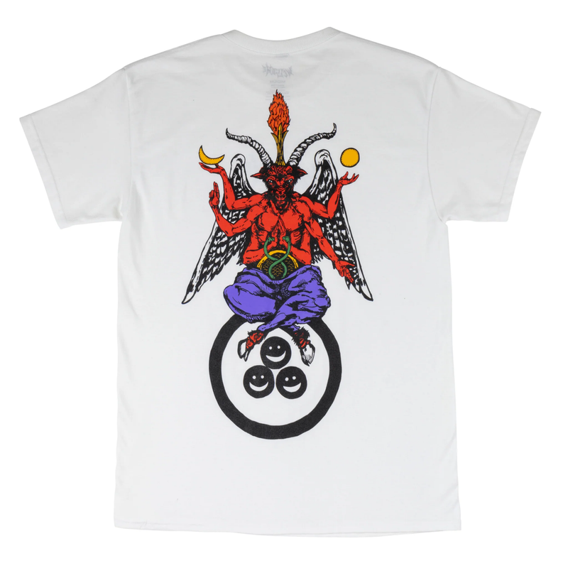 Welcome 'Bapholit' Tee - White-2