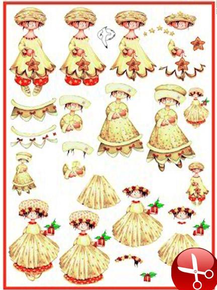Cutting Sheet - Snoesjes - Christmas Star-1