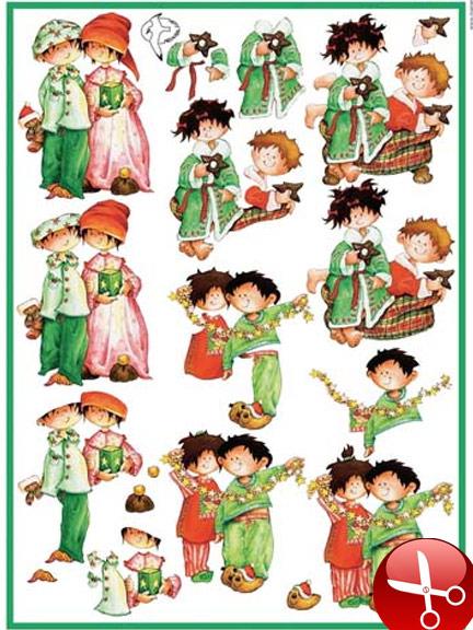 Cutting Sheet - Snoesjes - Christmas Pj's-1