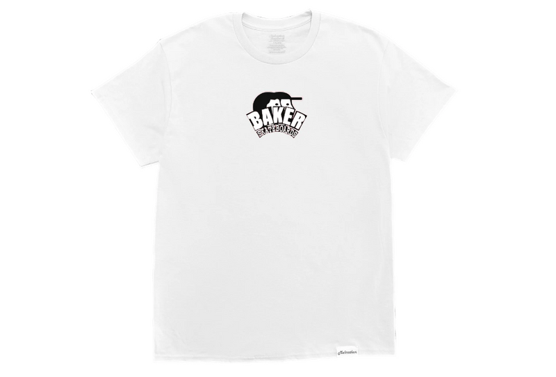 Baker x Mehrathon 'Logo' Tee - White-1