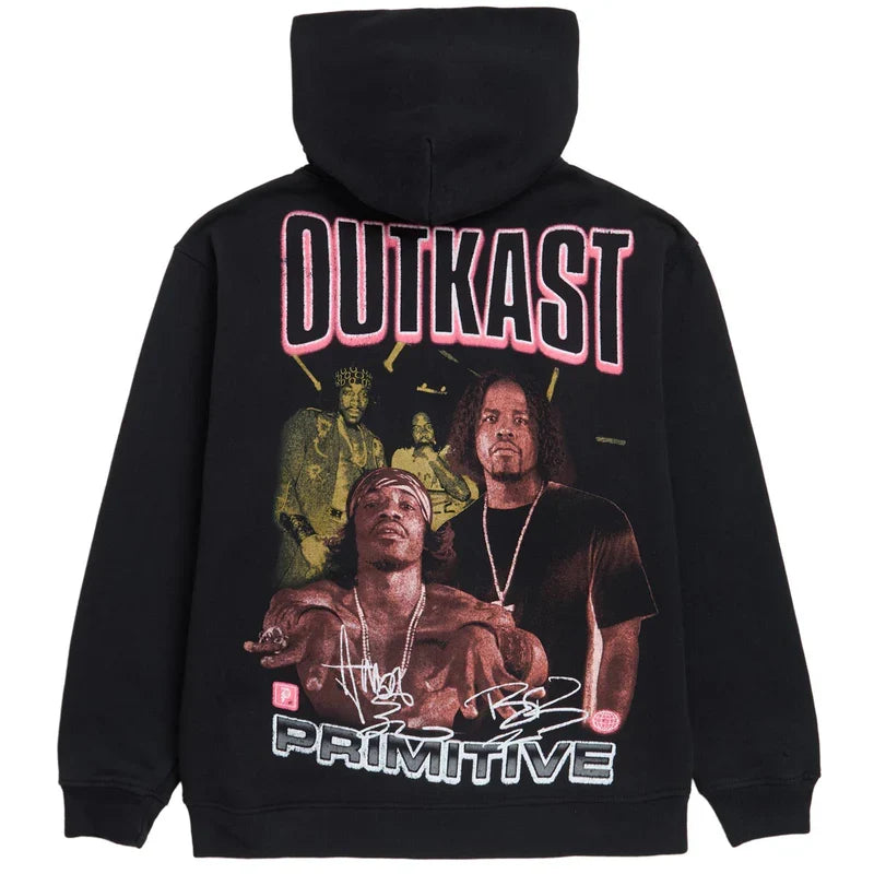 Primitive X Outkast 'Outline' Hoodie - Black-1