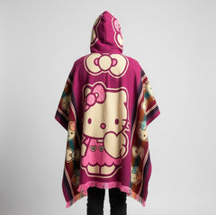 Characters Wool Poncho-2