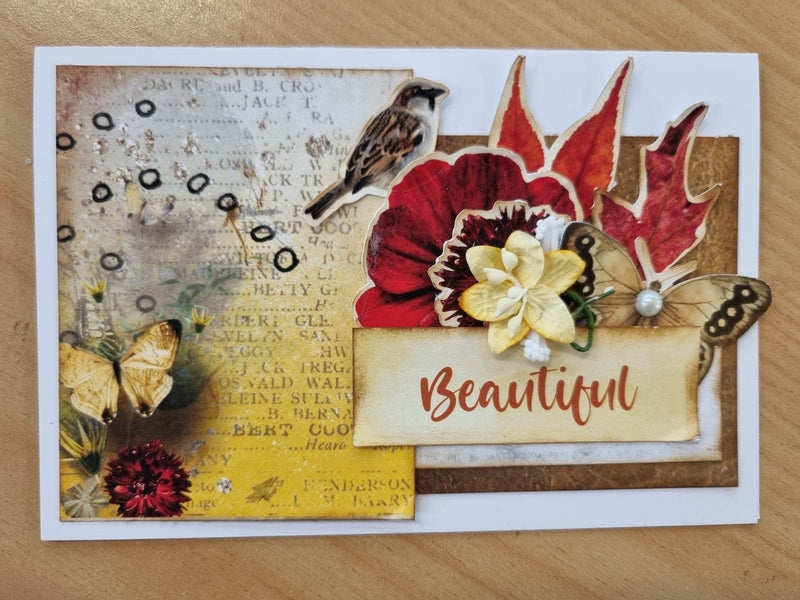 3Quarter Designs - Card Collection - Autumn Butterfly-3