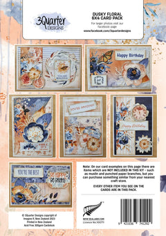 3Quarter Designs - Dusky Floral - Card Kit-8