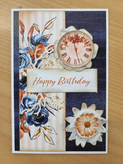 3Quarter Designs - Dusky Floral - Card Kit-3
