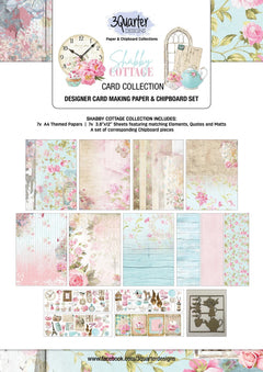 3Quarter Designs - Card Collection - Shabby Cottage-1