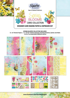 3Quarter Designs - Card Collection  - Spring Blooms-1
