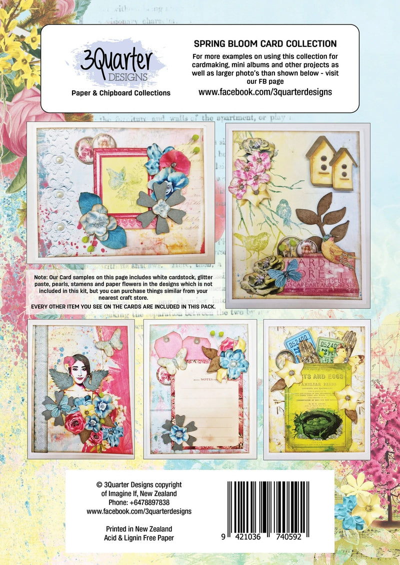 3Quarter Designs - Card Collection  - Spring Blooms-2