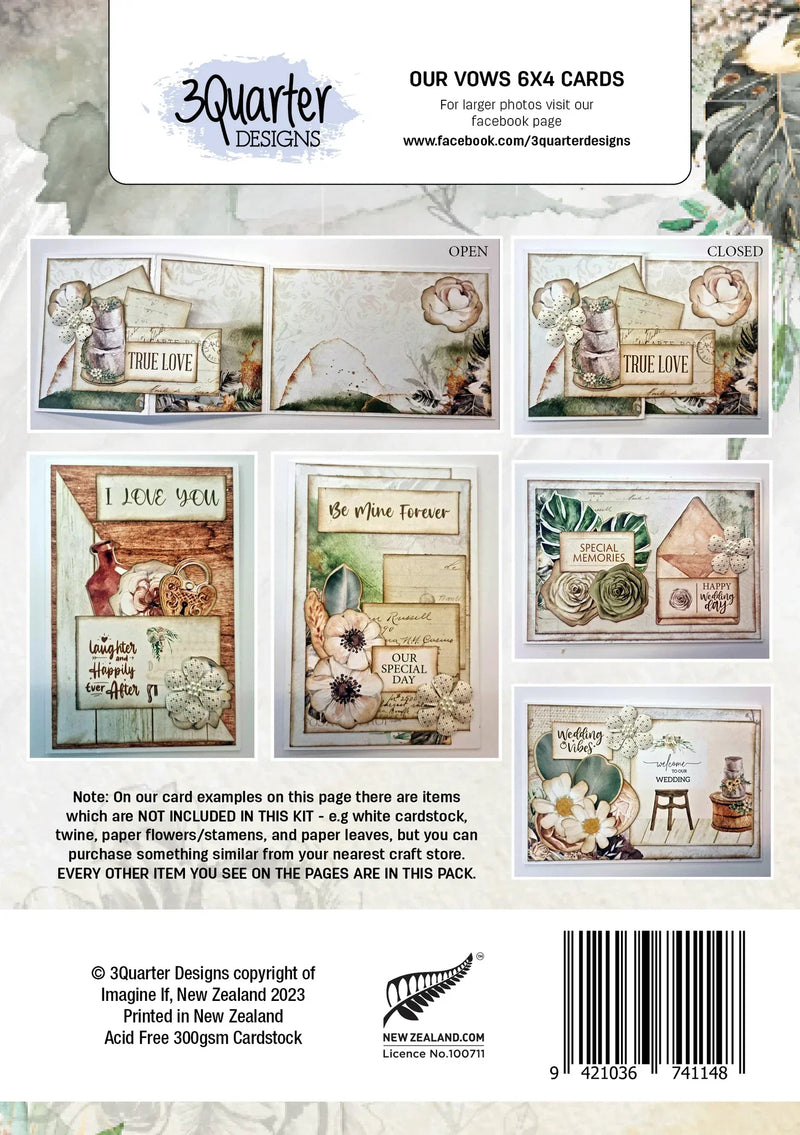 3Quarter Designs - Card Collection - Our Vows-9