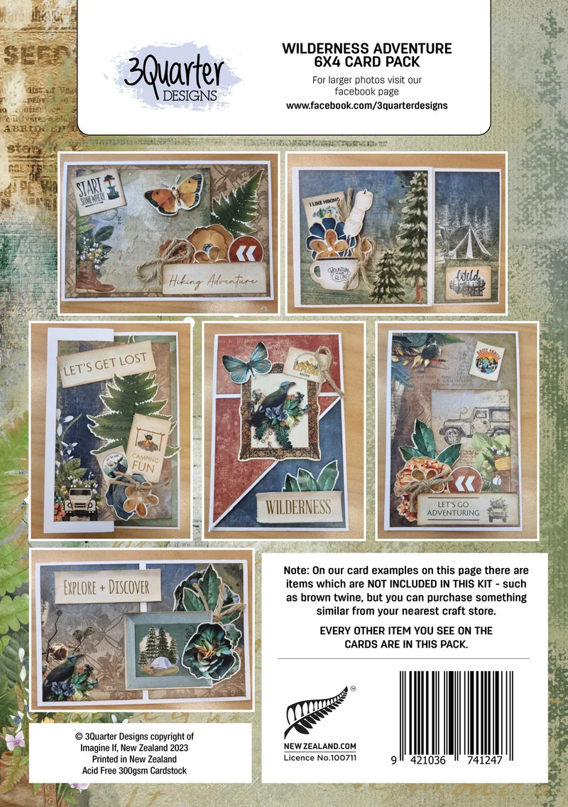 3Quarter Designs - Card Collection - Wilderness Adventures-2