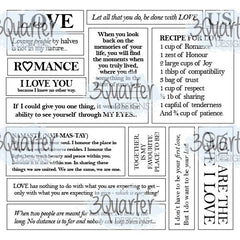 3Quarter Designs - Mini Album Base Kit - Always Yours-14