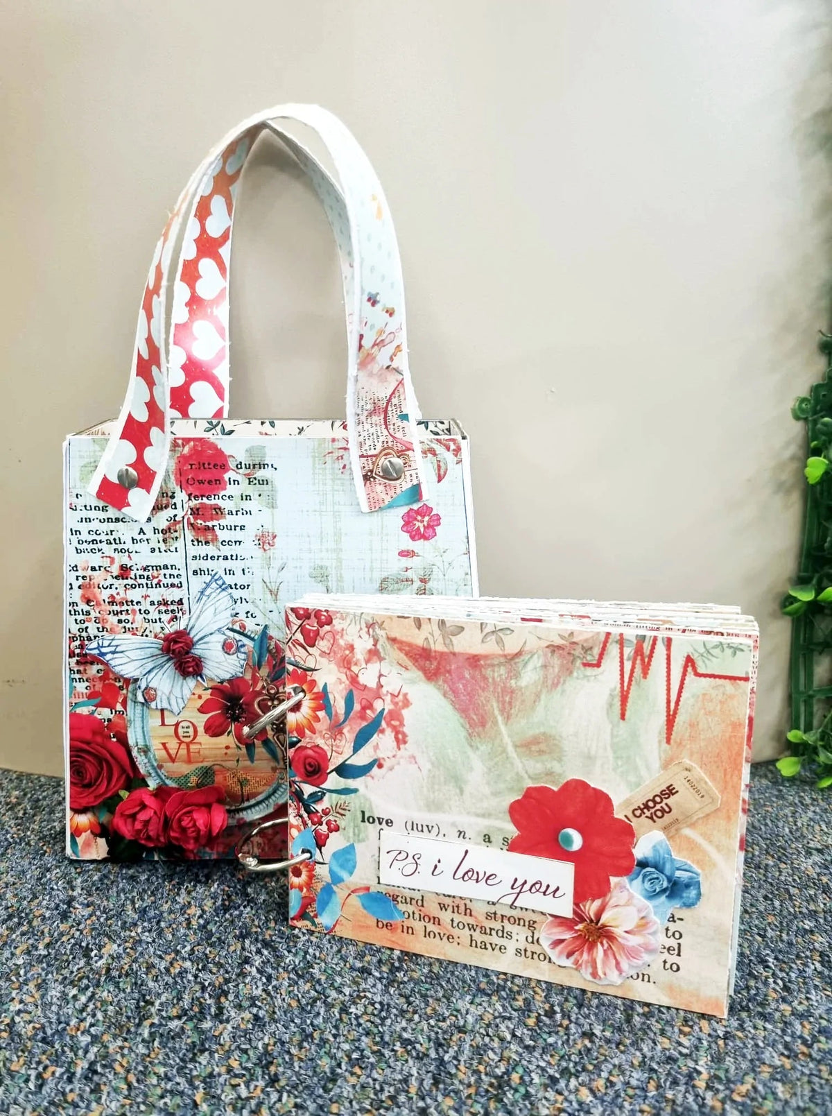 3Quarter Designs - Mini Album & Purse Kit - Mi Amor-3