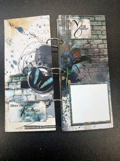 3Quarter Designs - Mini Album Base Kit - Urban Turquoise-12