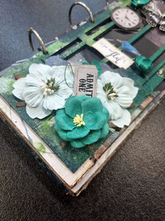 3Quarter Designs - Mini Album Base Kit - Urban Turquoise-2