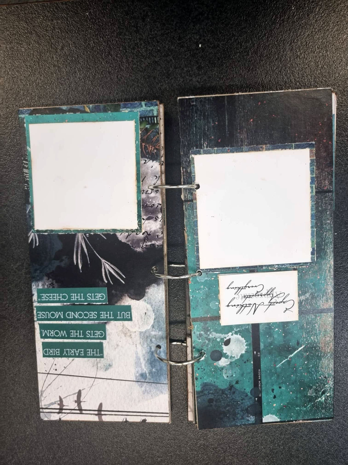 3Quarter Designs - Mini Album Base Kit - Urban Turquoise-8