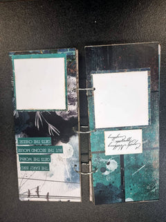 3Quarter Designs - Mini Album Base Kit - Urban Turquoise-8