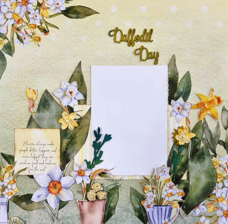 3Quarter Designs - Mini Scrapbook Collection - Daffodil Days-3