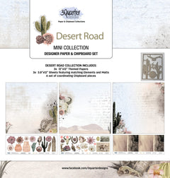 3Quarter Designs - Mini Scrapbook Collection - Desert Road-1