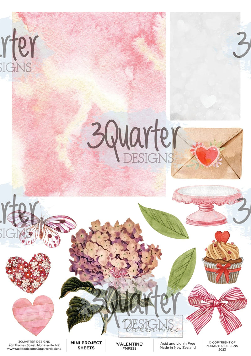 3Quarter Designs - Mini Project Sheet - Always Yours - Valentine-1