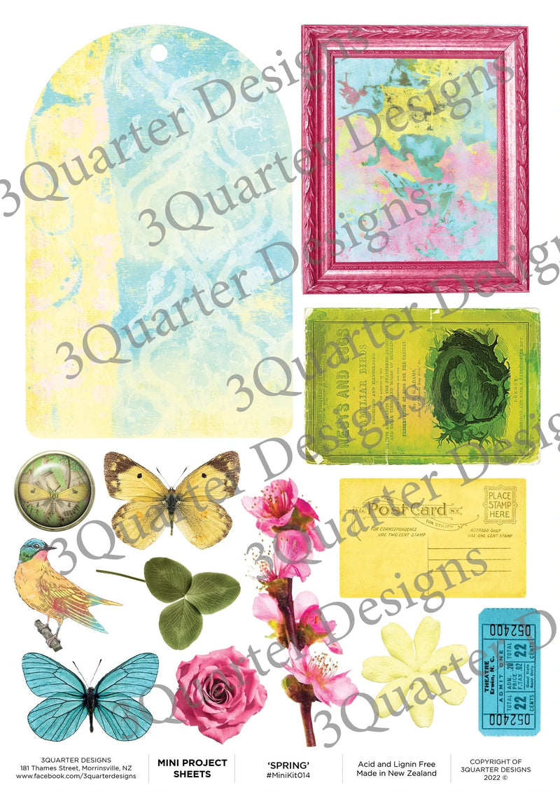 3Quarter Designs - Mini Project Sheet - Spring-1