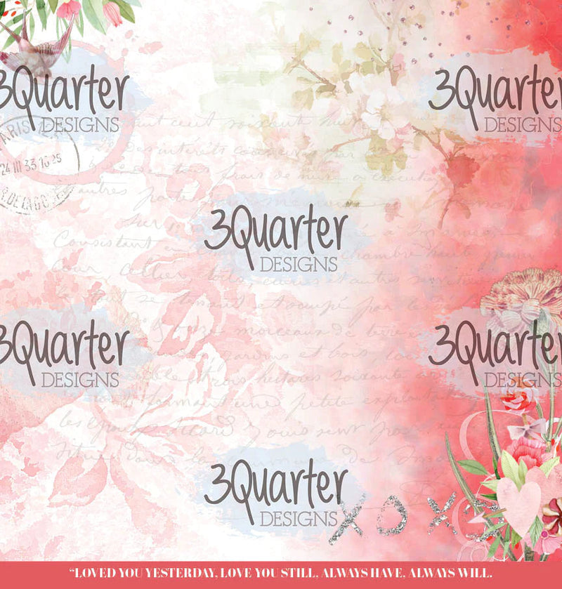 3Quarter Designs - 12" X 12" Paper Pack  - Always Yours-5