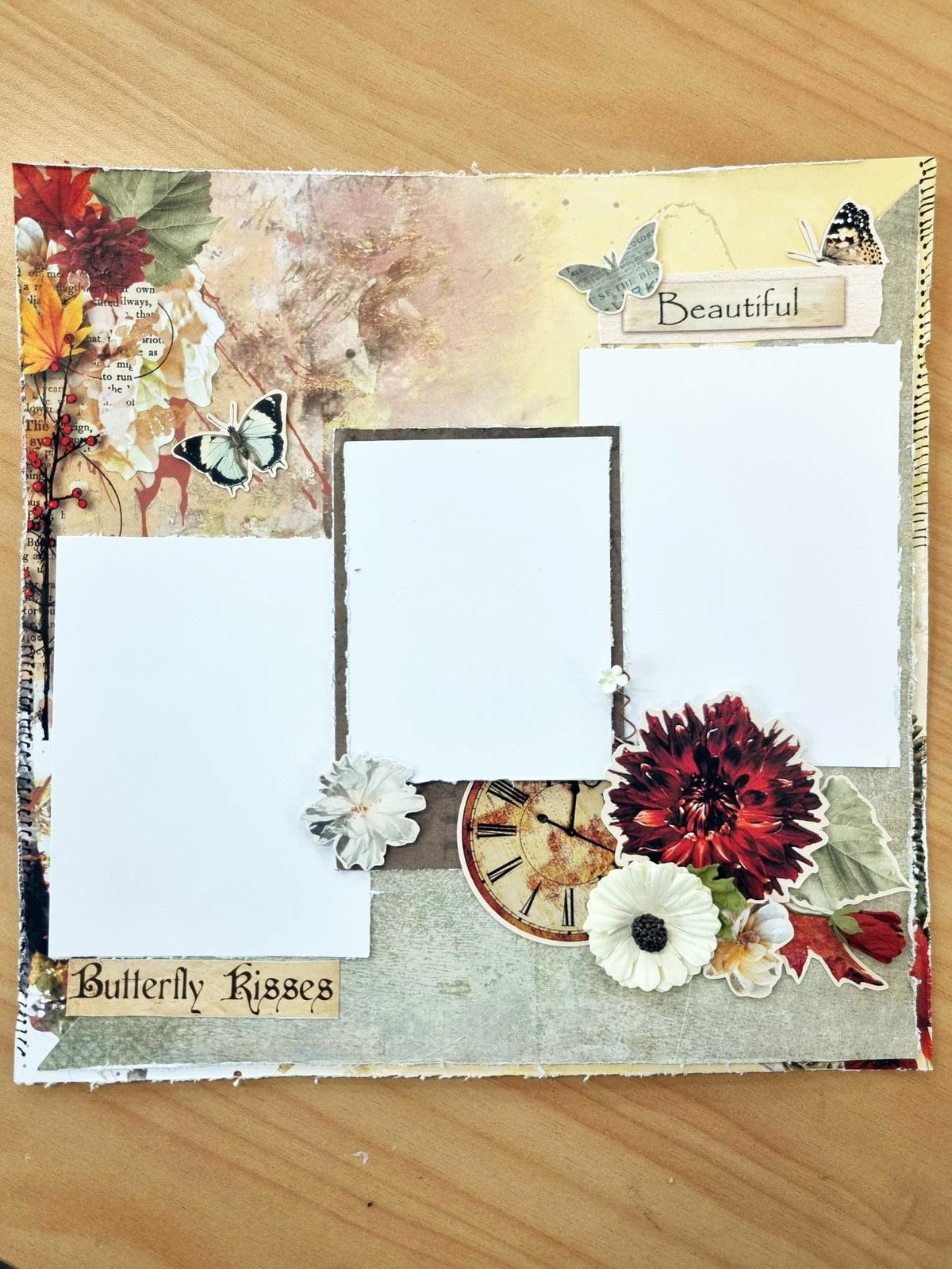 3Quarter Designs - 12" X12" Paper Pack - Autumn Butterfly-3