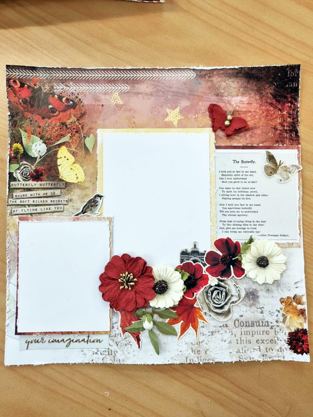 3Quarter Designs - 12" X12" Paper Pack - Autumn Butterfly-4
