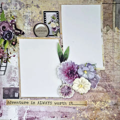 3Quarter Designs - 12" X12" Paper Pack - Picture Postcard-4