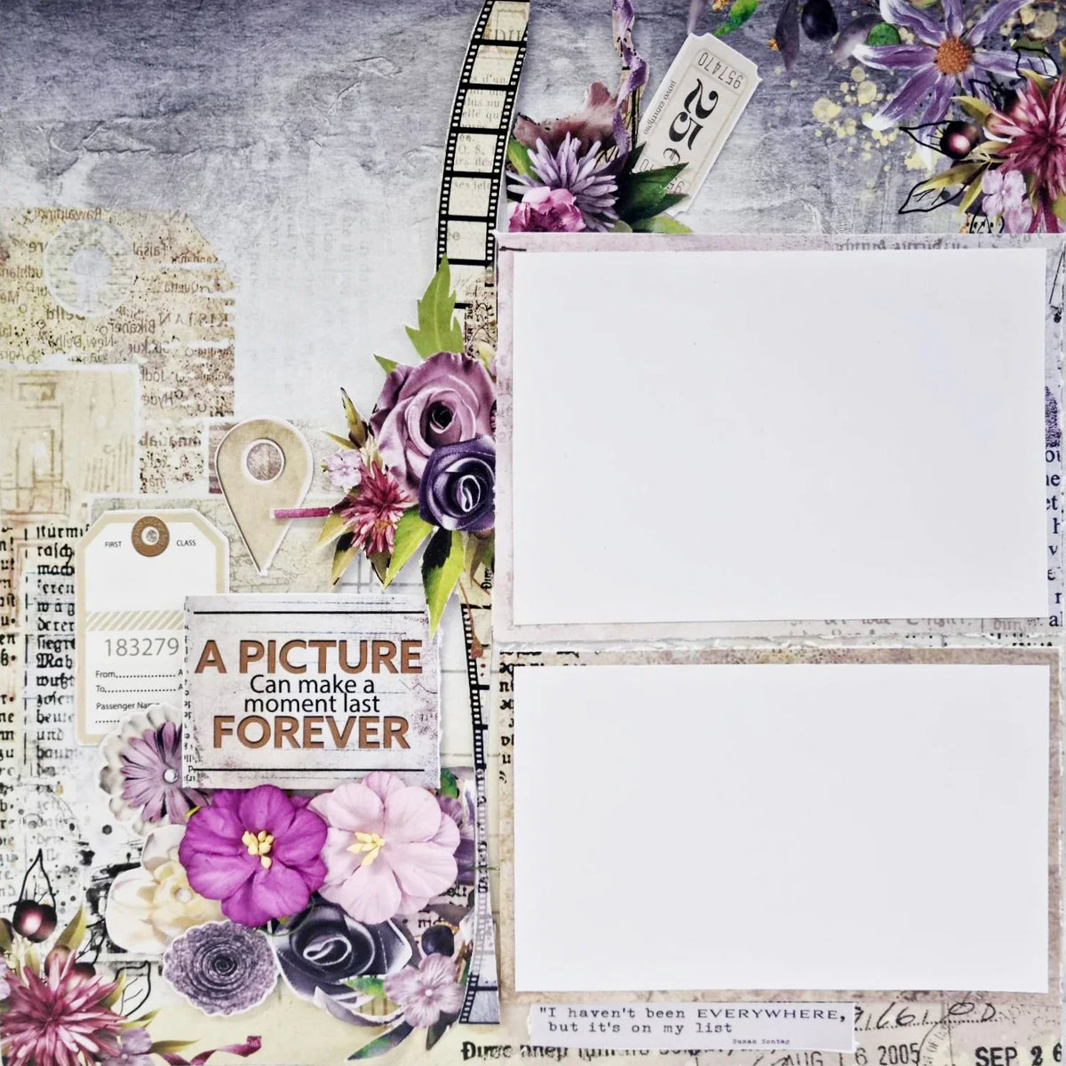 3Quarter Designs - 12" X12" Paper Pack - Picture Postcard-7