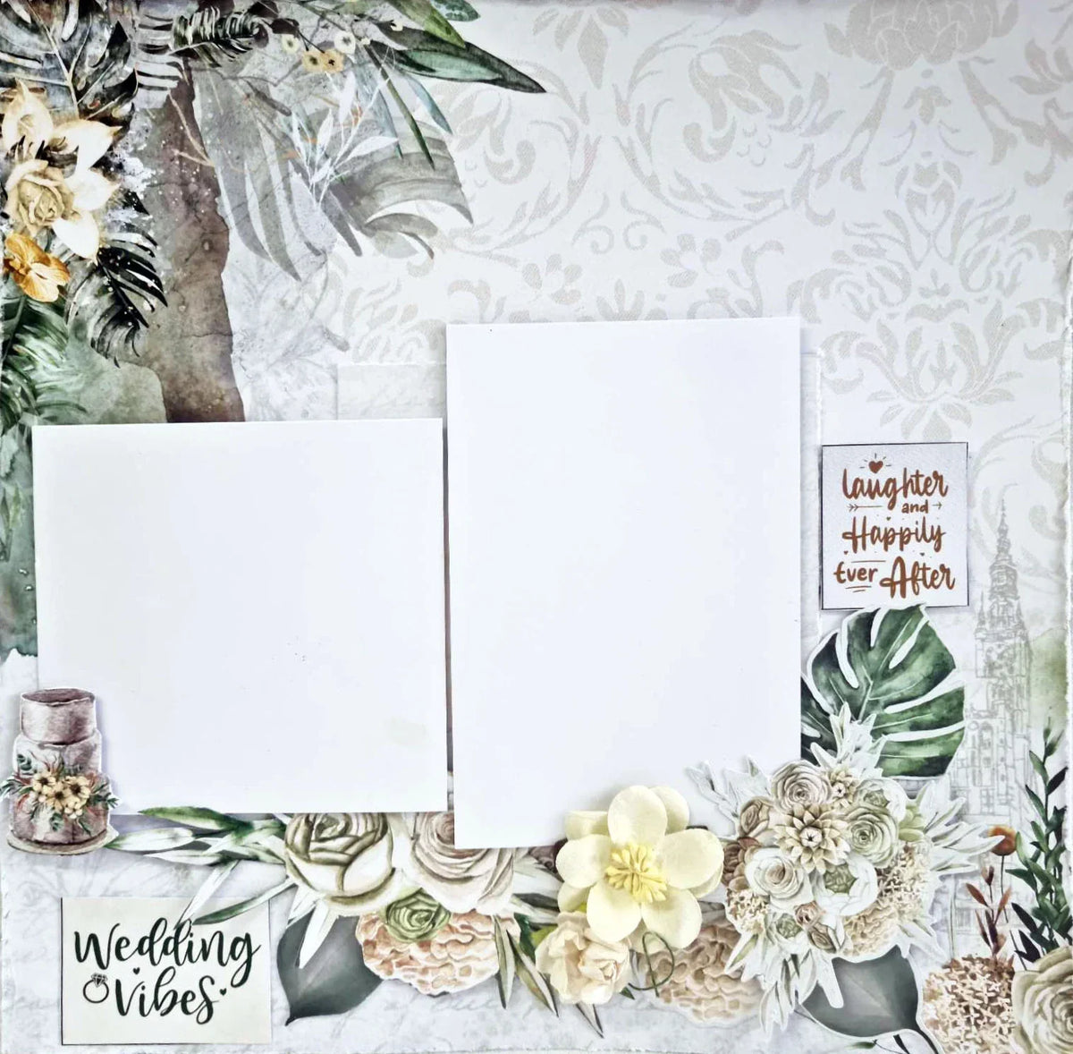 3Quarter Designs - 12" X12" Paper Pack - Our Vows-2