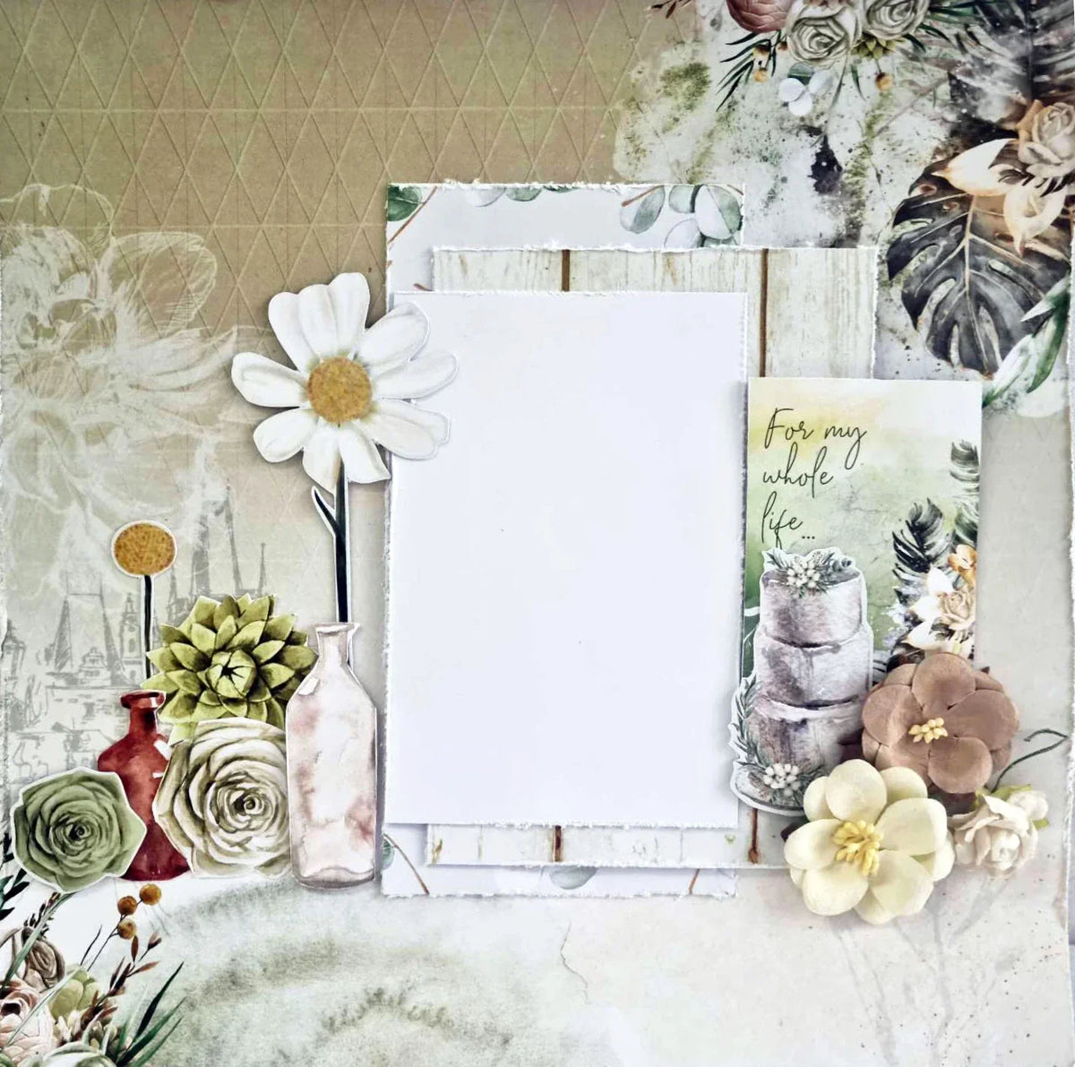 3Quarter Designs - 12" X12" Paper Pack - Our Vows-4