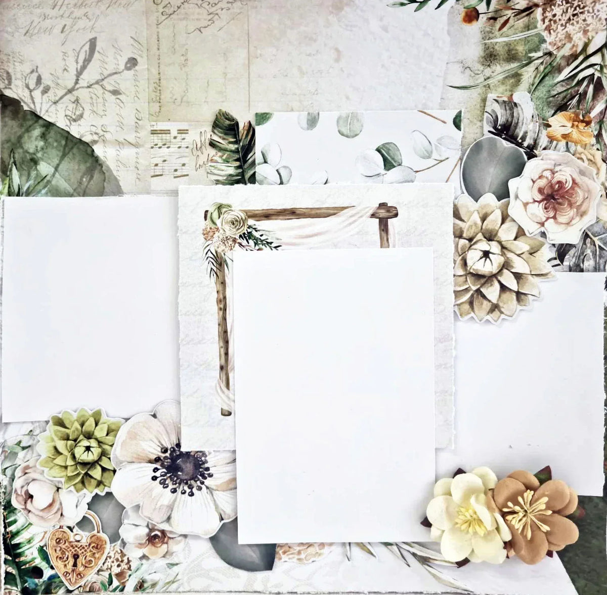 3Quarter Designs - 12" X12" Paper Pack - Our Vows-5