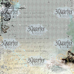 3Quarter Designs - 6" X 6" Paper Pack - Vintage Man-4