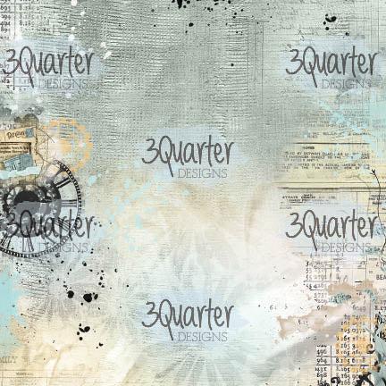 3Quarter Designs - 6" X 6" Paper Pack - Vintage Man-6