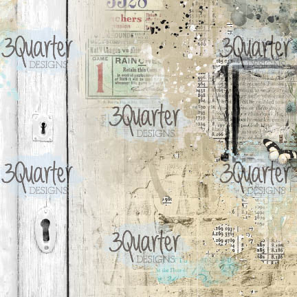 3Quarter Designs - 6" X 6" Paper Pack - Vintage Man-7