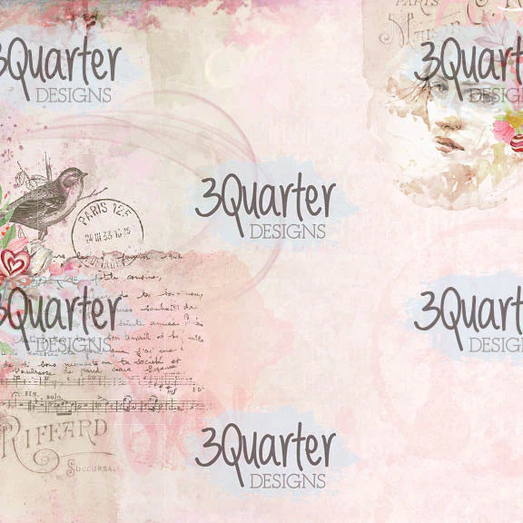 3Quarter Designs - 8" X 8" Paper Pack - Always Yours-7