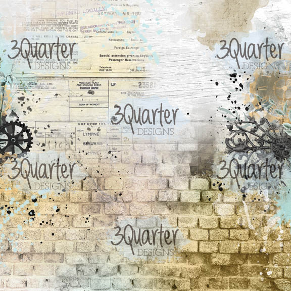 3Quarter Designs - 8" X 8" Paper Pack - Vintage Man-5