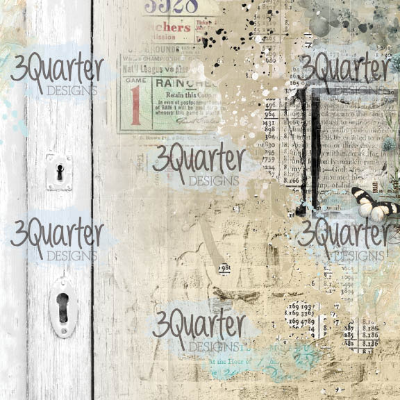 3Quarter Designs - 8" X 8" Paper Pack - Vintage Man-7