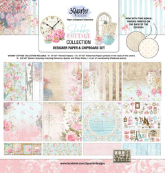 3Quarter Designs - Scrapbook Collection -  Shabby Cottage-1