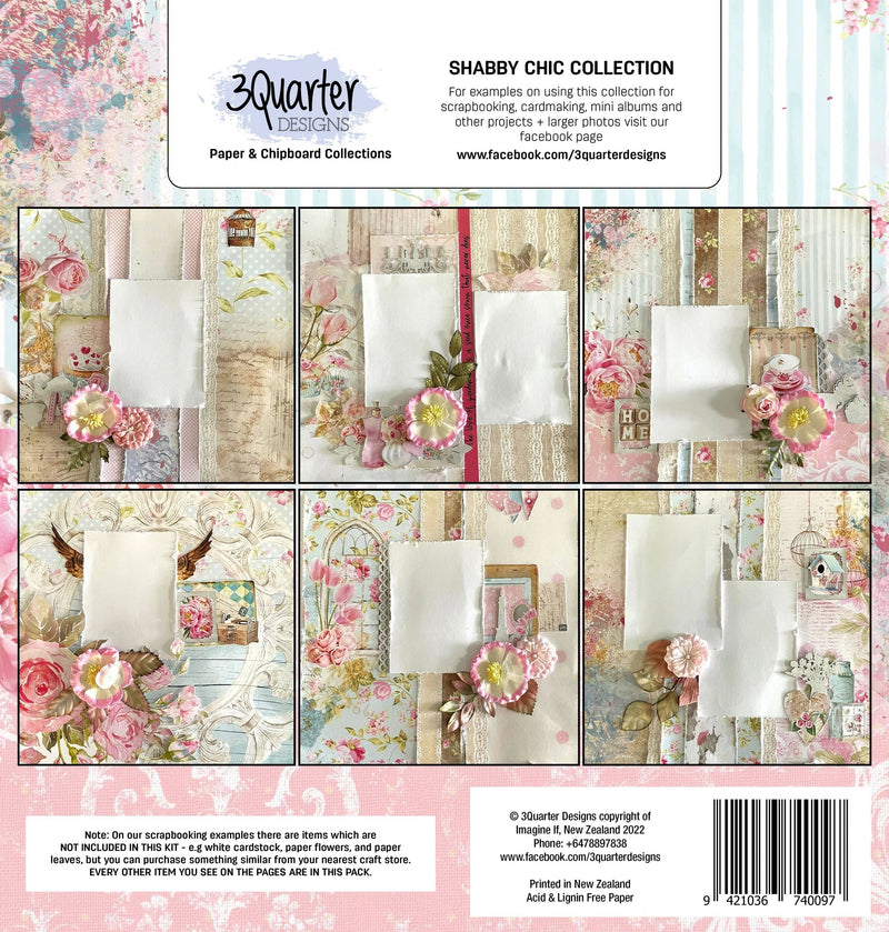 3Quarter Designs - Scrapbook Collection -  Shabby Cottage-2