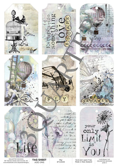 3Quarter Designs - Tag Sheet - Fly-1