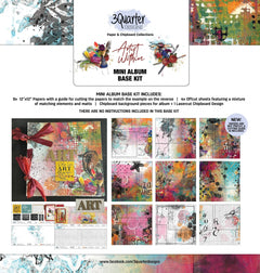 3Quarter Designs Artist Within Mini Album Base Kit-1
