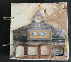 3Quarter Designs School Yard Mini Album Base Kit-2